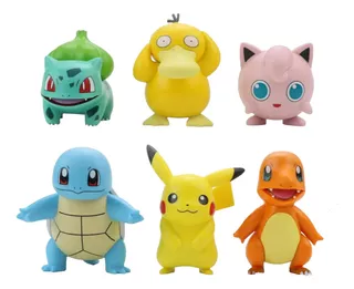 Pokémon Set De 6 Figuras De Colección