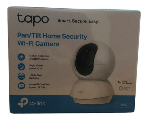 Camara Wi-fi De Seguridad Tp-link Tc70 Ip Domo 360°