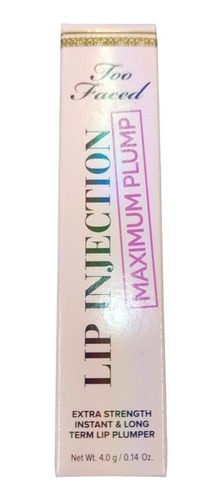 Too Faced Lip Injection Maximum Plump Lip Gloss 4.0g Original