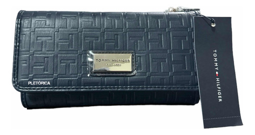 Cartera Tommy Hilfiger De Mujer Color Azul (original)