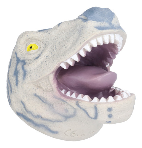 Guante De Mano Con Forma De Cabeza De Dinosaurio, Suave, Tir