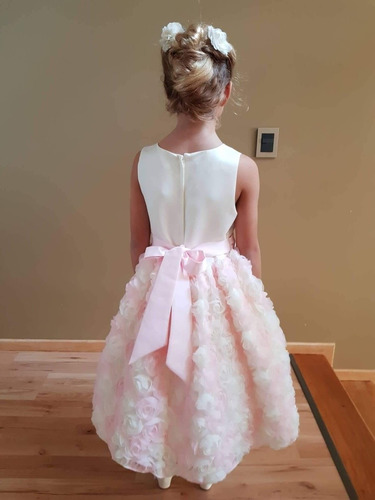 Hermoso Vestido De Fiesta, Cortejo, Nena 8-10 Años