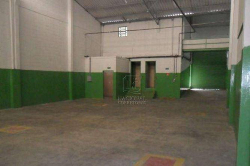 Galpão Comercial Para Locação, Vila Conceição, Diadema - Ga0391. - Ga0391