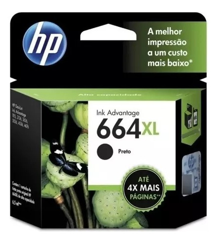 Promoção !!!  Cartucho Hp 664xl Preto Original !!!