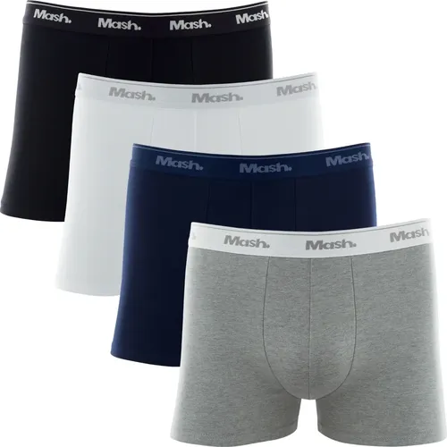 Kit 4 Cuecas Boxer Box Mash Algodão Cotton Original