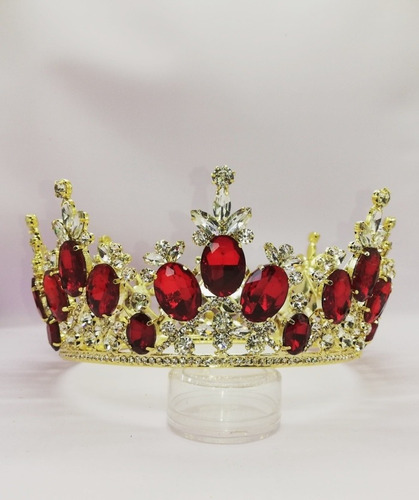 Corona Tiara De Cristal Reyna Princesa Xv Certamen Carnaval 