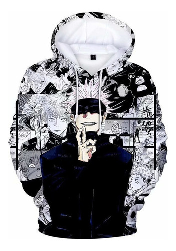 Yy Anime Jujutsu Kaisen Sudadera Moda Tops Unisex