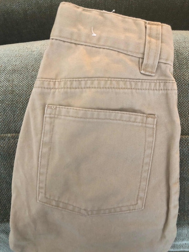 Pantalón Baby Gap Gabardina Beige Importado Usa