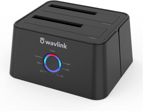 Wavlink Usb 3.0 A Sata I/ii/iii Dual-bay External Hard Dr...