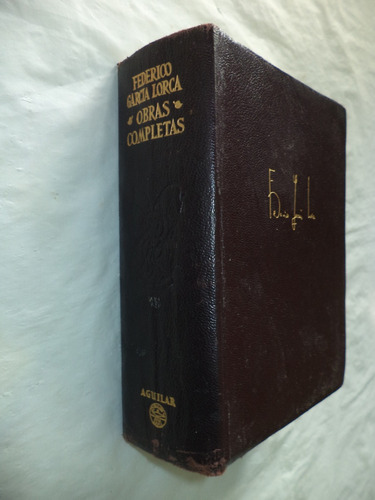 Obras Completas. Federico García Lorca. Aguilar