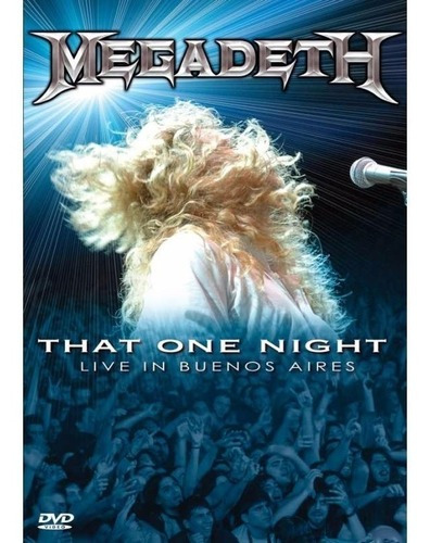 Megadeth That One Night Live In Buenos Aires Dvd Nuev