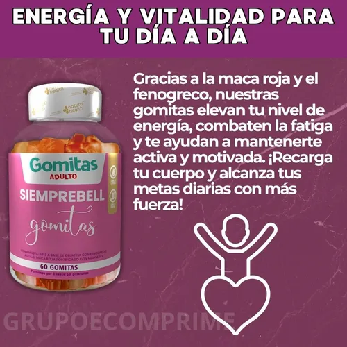 Gomitas Bbl Aguaje Maca Fenogre