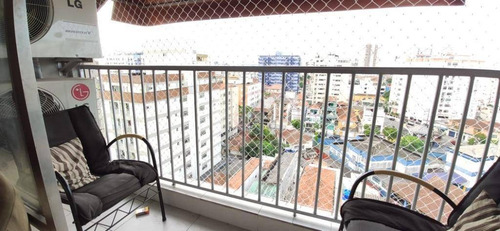 Imagem 8 de 30 de Cobertura Residencial Com 3 Dormitórios Sendo 2 Suítes E 2 Vagas De Garagem À Venda, 280 M² Por R$ 1.230.000 - Embaré - Santos/sp - Co0066