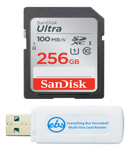 Sandisk Memoria Sd Ultra 256 Gb Funciona Canon Elph 360