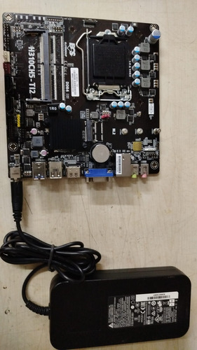 Mini Mother 1151 Ddr4 H310ch5-t12 Ecs Com Fonte Externa