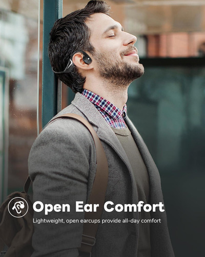 Monodeal Auriculares De Conducción Ósea Bluetooth, Auricular