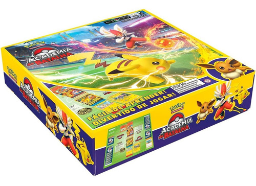 Cartas Pokemon Box Academia De Batalha Copag Português Tcg