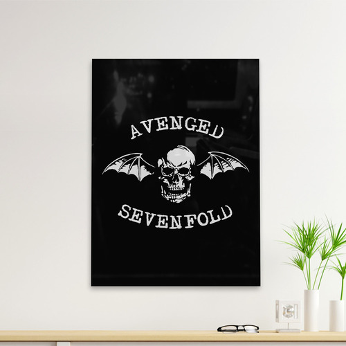 Cuadro Deco Avenged Logo (d1414 Boleto.store)