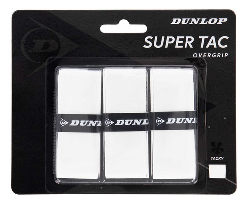 Dunlop Sports Super Tac Tenis Overgrip Blanco