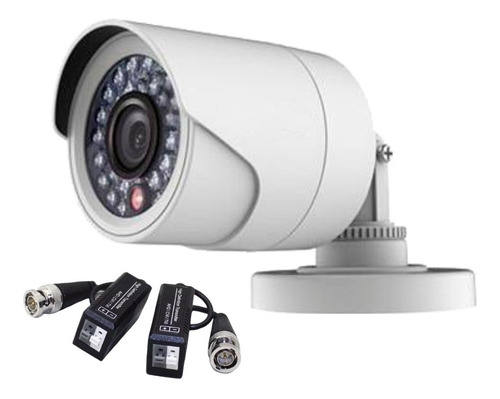 Imagen 1 de 6 de Camara Seguridad Exterior Hikvision Dvr Tvi Ahd Cvi + Balun