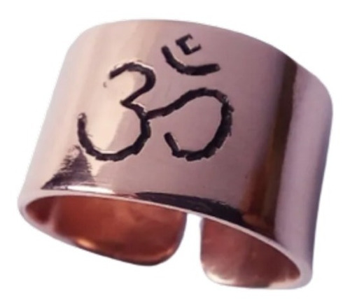 Anillos Cobre Ohm Diseños A Pedido Ajustables Cobre Macizo