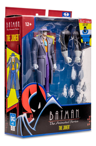 Mcfarlane Dc Batman The Animation Series - Joker Trenchcoat
