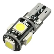 Comprar Muelitas Led T10 5smd Led 5050 Con Chip Antierror 4 Unidades