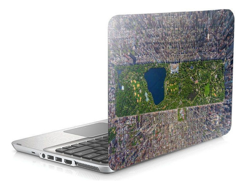 Skin Adesivo Notebook 15 Wide Cidade De Nova Yorque Ny D26