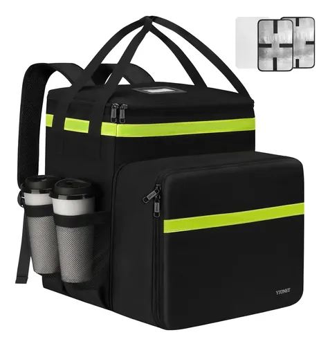 Mochila Bag Para Motoboy, Compatível com iFood Mochila De Térmica...