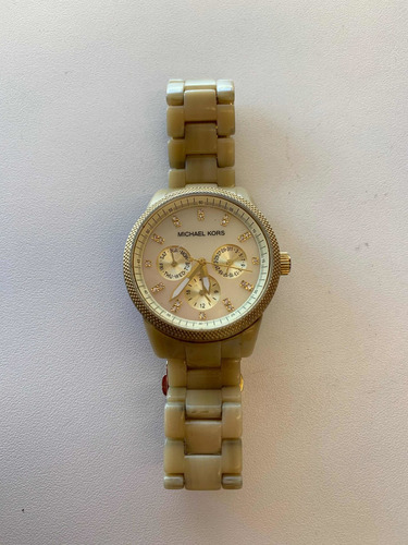 Relógio Michael Kors Tartaruga Bege