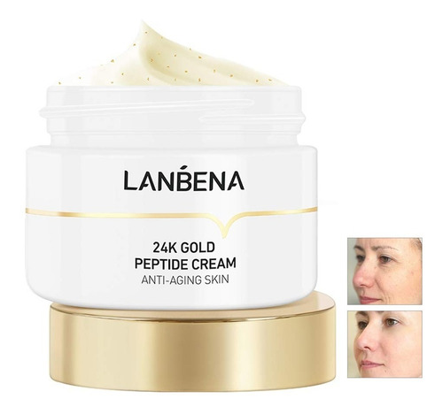  Crema 24k Gold Antiage Efecto Lifting Ácido Hialurónico 