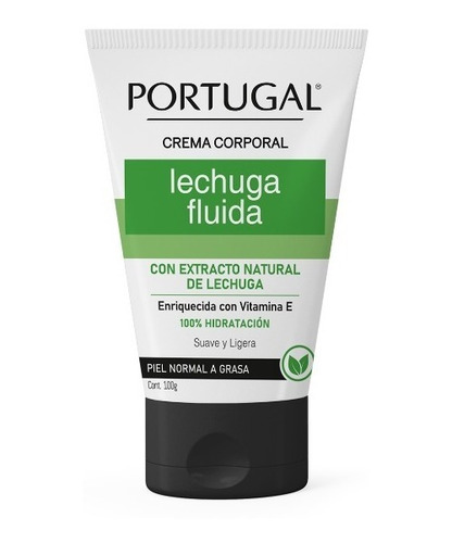 Crema Corporal Lechuga Fluida 100 G.