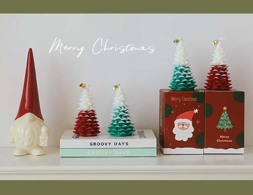 Vela De Navidad De Boinn, Vela Perfumada Hecha A Mano En For