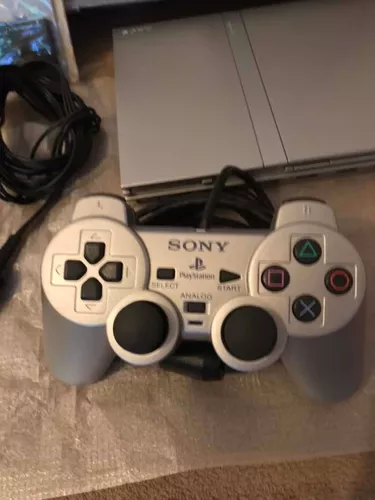 Console PlayStation 2 Slim Prata - Sony - Gameteczone a melhor