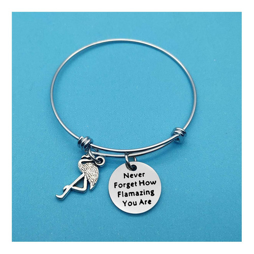 Xiahuyu Pulsera De Flamenco De Flamenco Never Forget