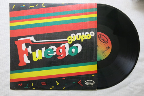 Vinyl Vinilo Lp Acetato Grupo Fuego Salsa Cumbia Tropical 