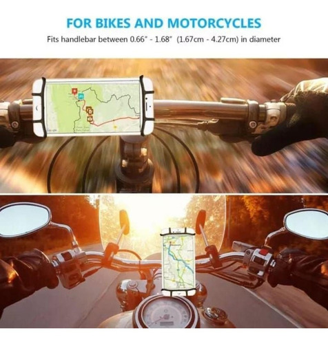 Soporte Universal Para Celular,apto Para Bicicleta, Moto,etc