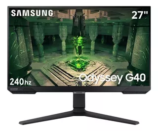 Monitor gamer Samsung Odyssey G4 S27BG40 LCD 27" preto 100V/240V