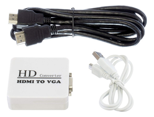 El Convertidor De Video Cimple Co Hdmi To Vga Video Converte