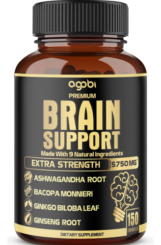 Brain Boost 5750mg Pastillas Para La Memoria Y Concentración