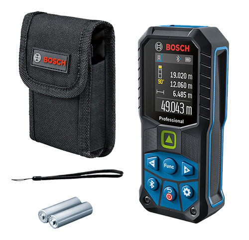 Medidor Láser De Distancia Bosch Glm 50-27cg Bluetooth Verde