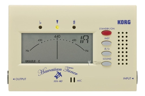 Korg Ha-40 Afinador Para Ukelele