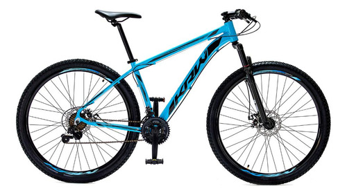 Bicicleta Aro 29 Krw Alum Shimano 24 Velo Freio A Disco S4