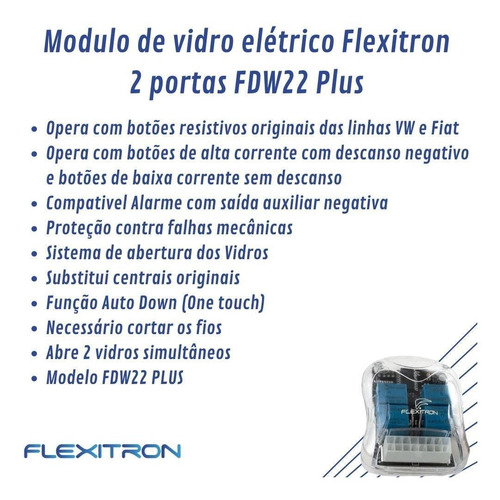 Módulo Descida Automática Universal Volkswagen Fdw22 Plus