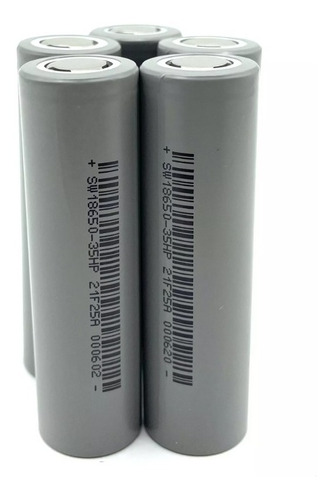 Bateria 18650 Sinowatt 35hp 3450mah 10a Sw18650-35hp