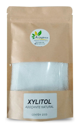 Xylitol Em Pó Premium 200g - À Orgânica