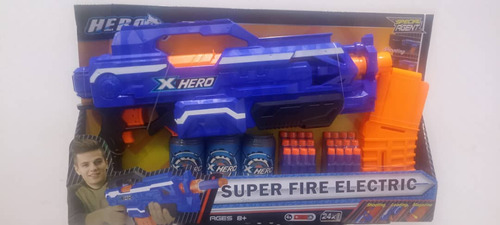 Pistola Nerf Para Niños Lanzador Grande Juguete 