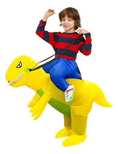 Vestido Inflable Para Niños, Disfraz De Dinosaurio Para Niño