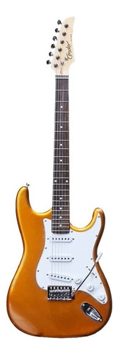 Guitarra elétrica Condor RX-10 stratocaster de  tília gold com diapasão de pau-rosa