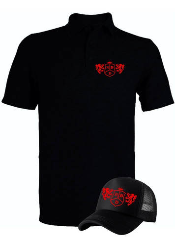 Camiseta Tipo Polo Rbd Rebelde Obsequio Gorra